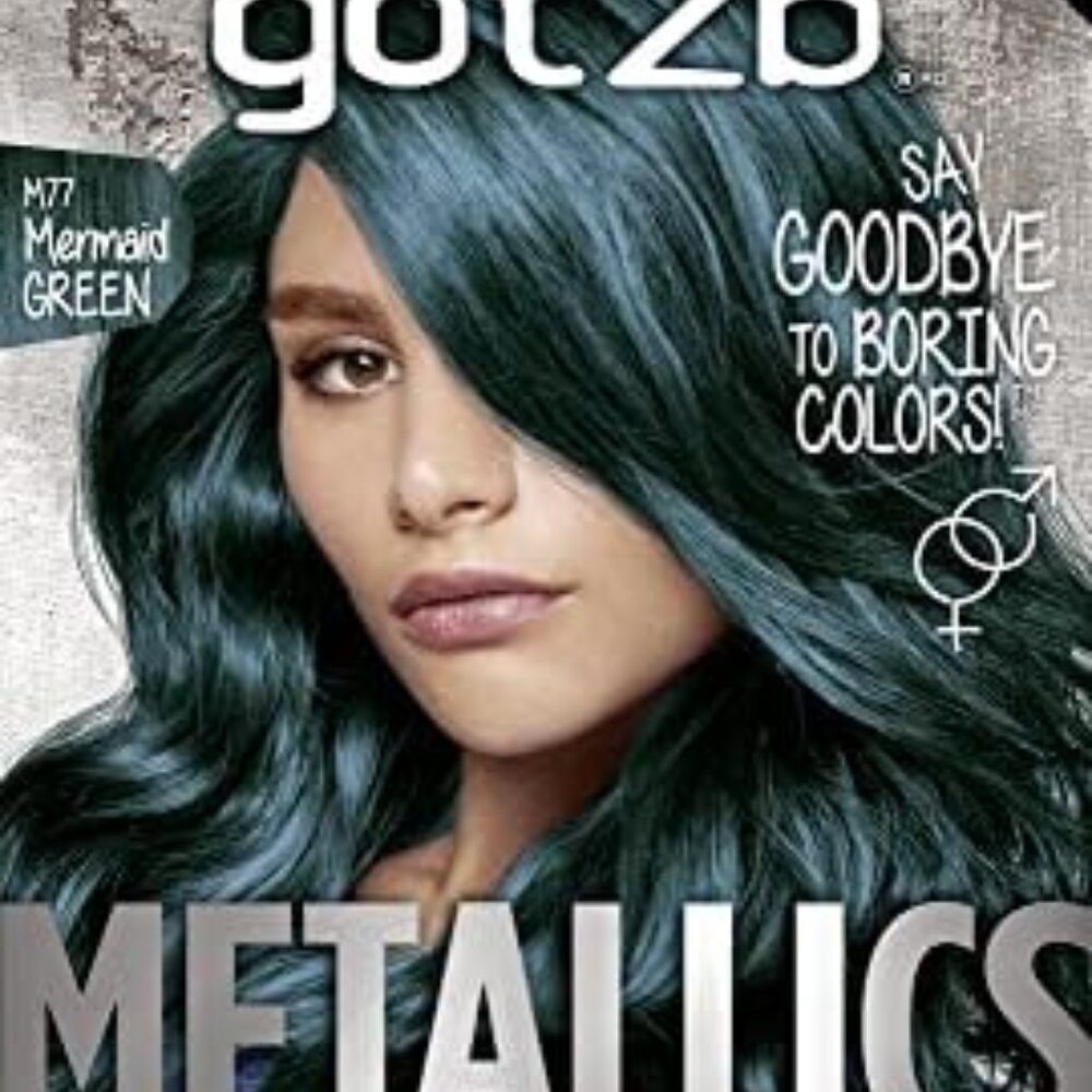 Got2b Metallics Mermaid Green Hair Dye